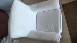 Sofá uniplaza tipo orejero