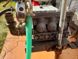 generador Honda GX160 con bomba de fumigar