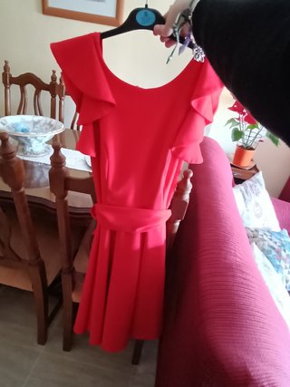 Vestido rojo de fiesta