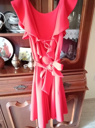 Vestido rojo de fiesta
