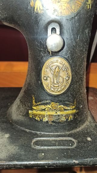 Maquina coser sigma antigua a pedal