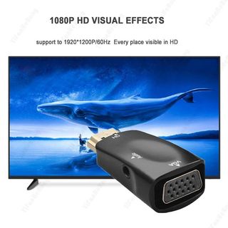 Transformador HDMI para VGA + audio, regalo gratis
