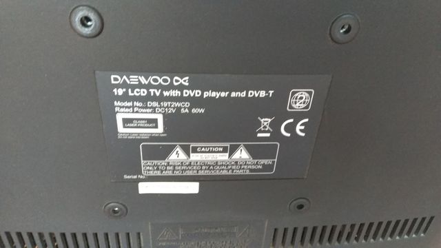 Televisor Daewoo LCD 19"