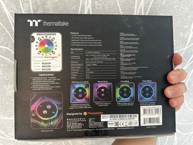 water block per la CPU