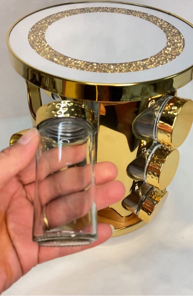 Porta spezie girevole