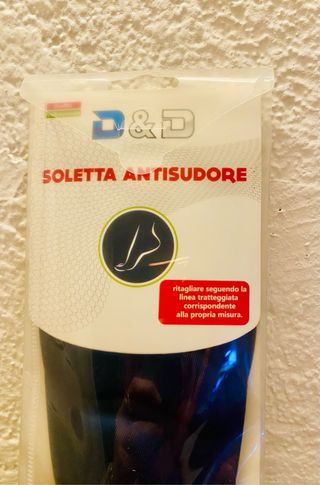 Soletta scarpe anti-sudore nuova sigillata