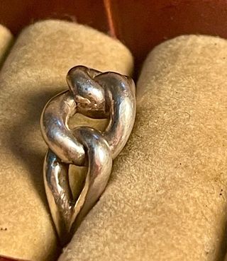 Anillo mujer forma de Nudo, plata