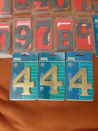 Numeros para puerta