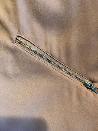 Vestido fiesta con chaqueta rosa