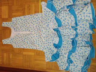 Vestido sevillana niña talla 6 - 8 años