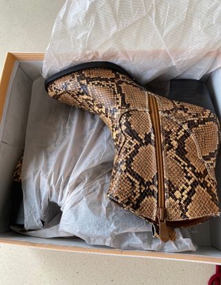 Botines Cowboy Tonos Marrones