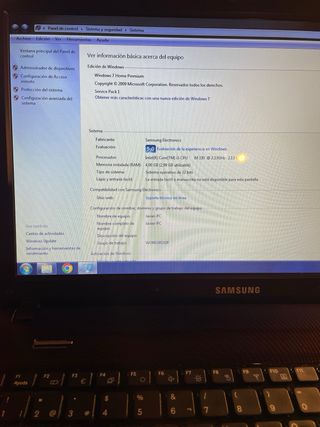 Portatil Samsung R580