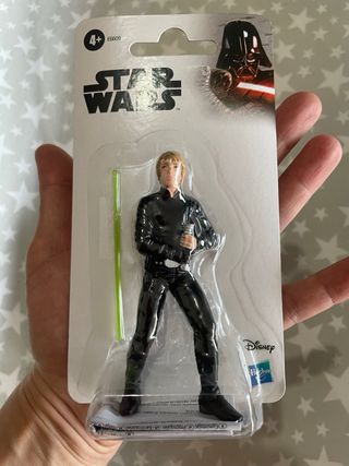 Star Wars figuras Luke Skywalker y Chewbacca.