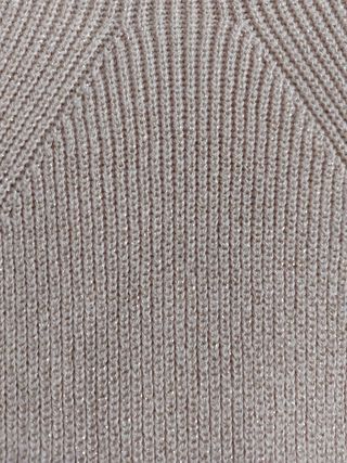 Jersey rosa Massimo Dutti con brillo. Talla.X