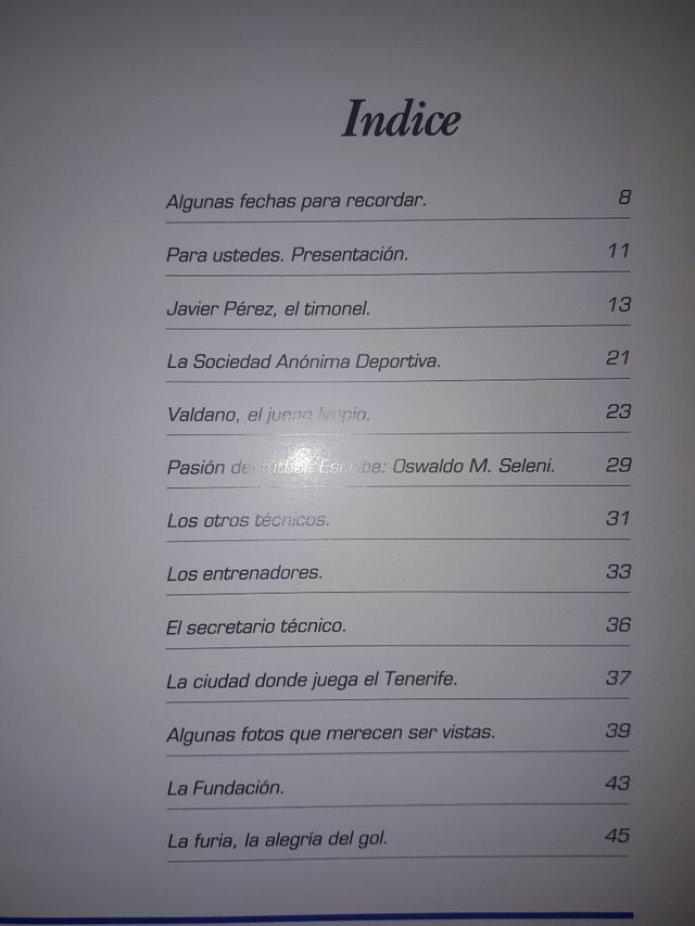 Libro del Cd Tenerife, adelante 1993.