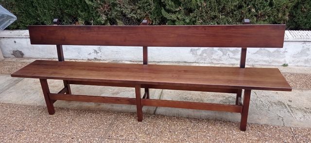 Bancos de madera para bodega