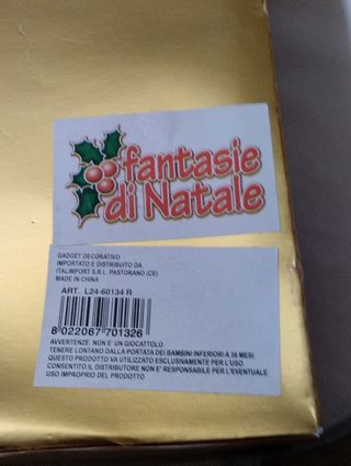 Decorazione natalizia . Vintage