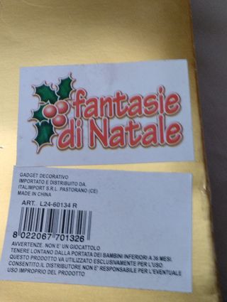 Decorazione natalizia . Vintage