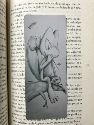 marcapáginas Treecko, pokemon
