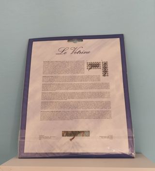 3 PZ. Kit/Quadro Mezzo Punto Fantasia