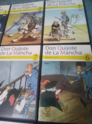 Don quijote dibujos DVD