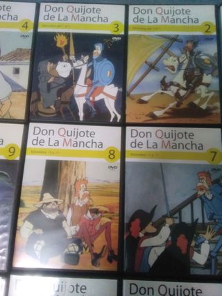 Don quijote dibujos DVD