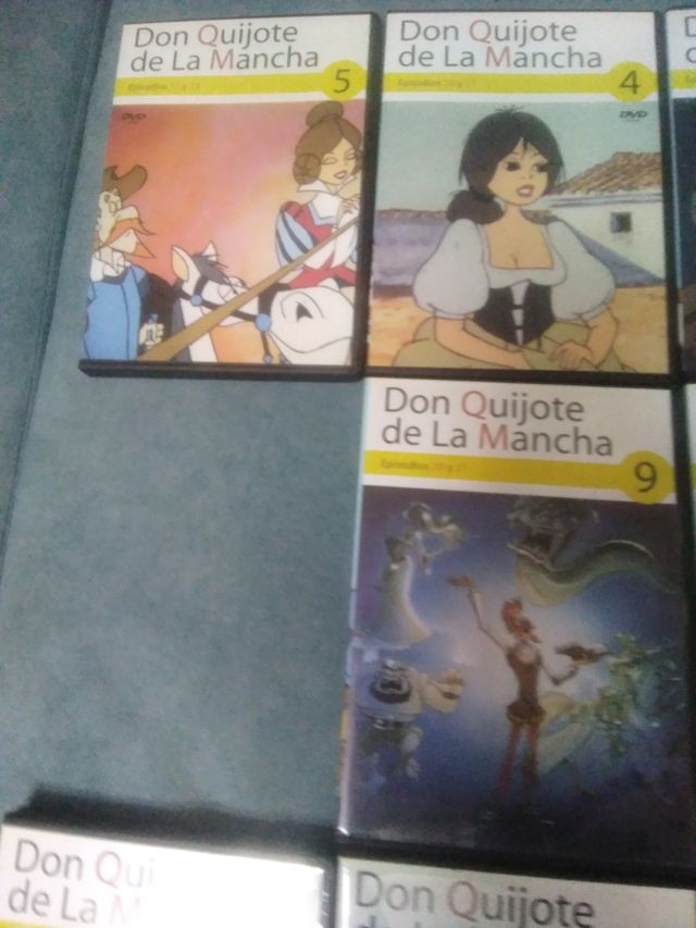Don quijote dibujos DVD