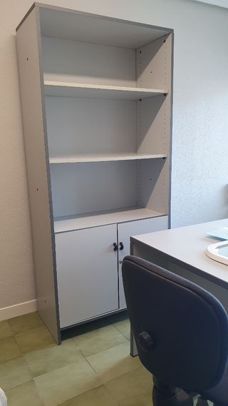 Mobiliaria para despacho mesa y estante