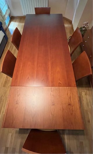Mesa de comedor + 6 sillas