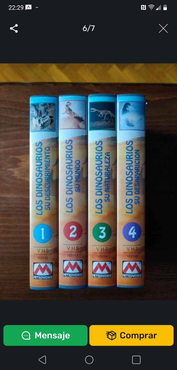 CINTAS DE VHS PELÍCULAS Y DOCUMENTALES CURSO VELA.