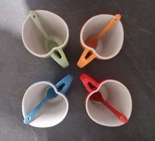 Tazas de colores