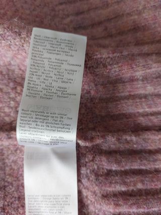 Cardigan marca Nümph nueva. Talla S