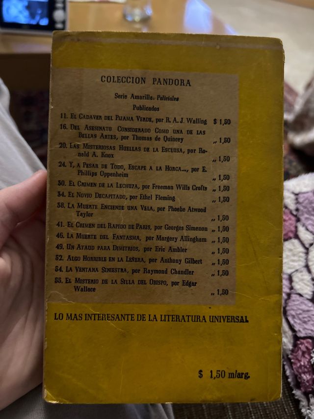 La ventana siniestra. Raymond Chandler.