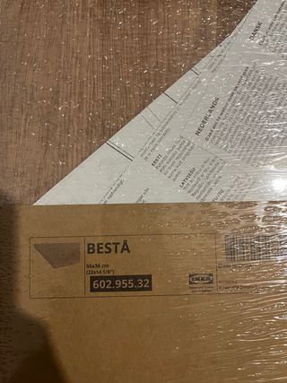 Ikea BESTA balda vdr vidrio (envoltorio original)