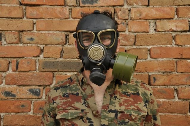 Máscara de gas GP-7 URSS