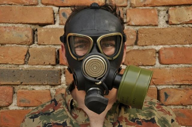 Máscara de gas GP-7 URSS