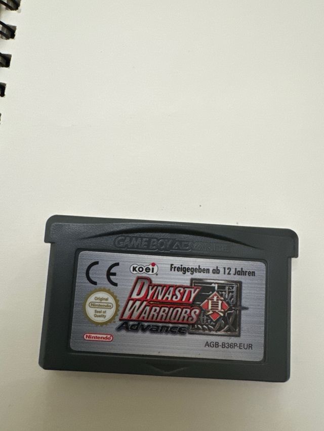 juego Dynasty Warriors game boy y nintendo ds