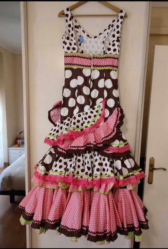 Traje de flamenca hecho en Sevilla