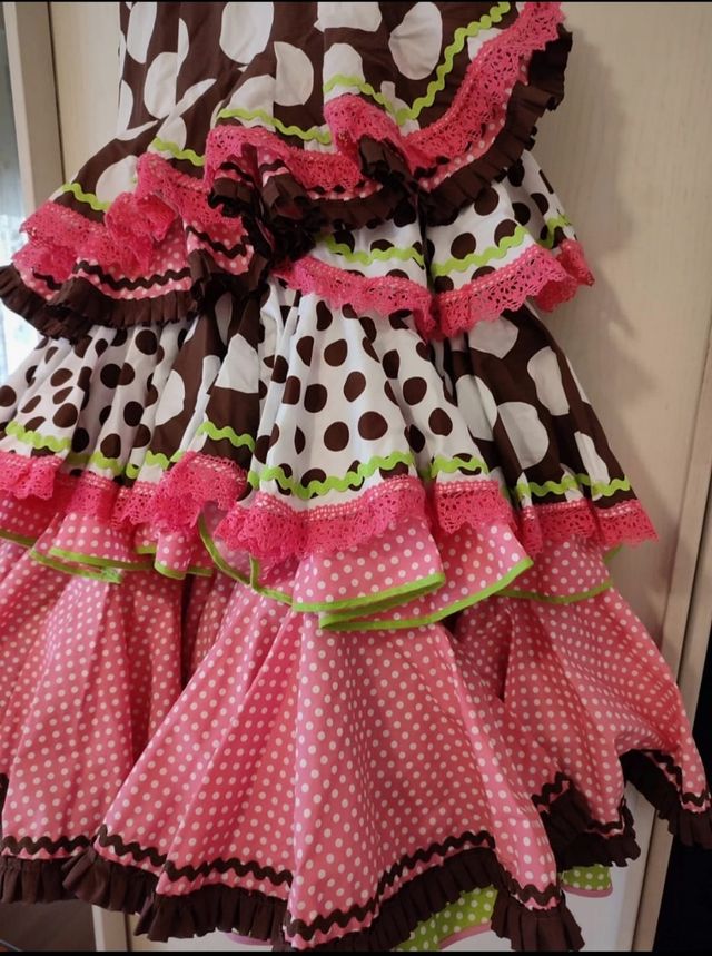 Traje de flamenca hecho en Sevilla