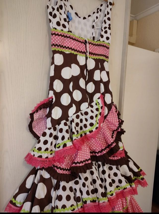 Traje de flamenca hecho en Sevilla