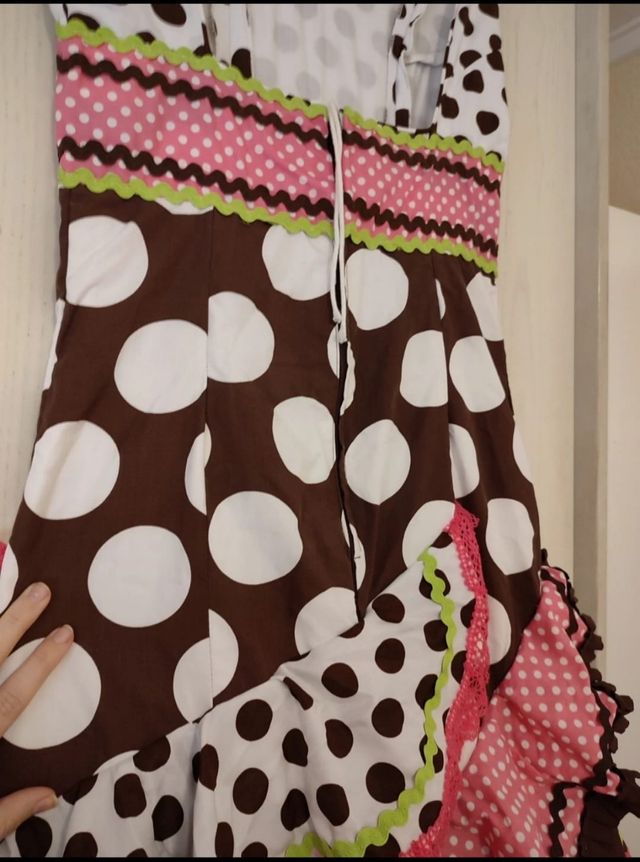 Traje de flamenca hecho en Sevilla