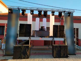 Equipo sonido dj