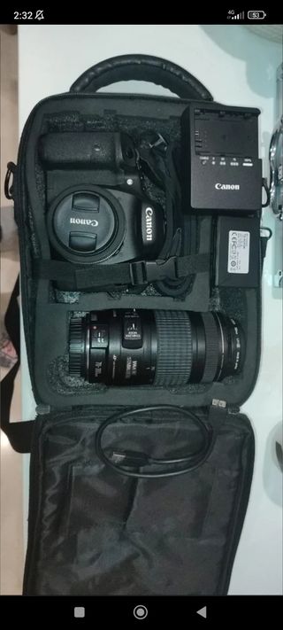 Cámara Canon eos 7D + Accesorios