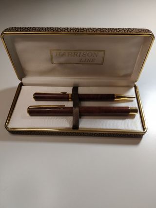 Estuche pluma y bolígrafo Harrison.