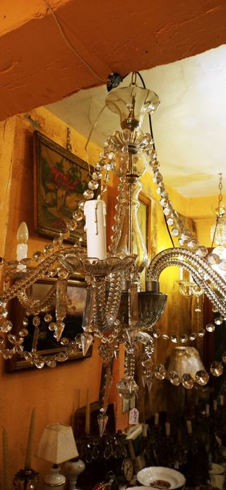 Lámpara Antigua restaurada