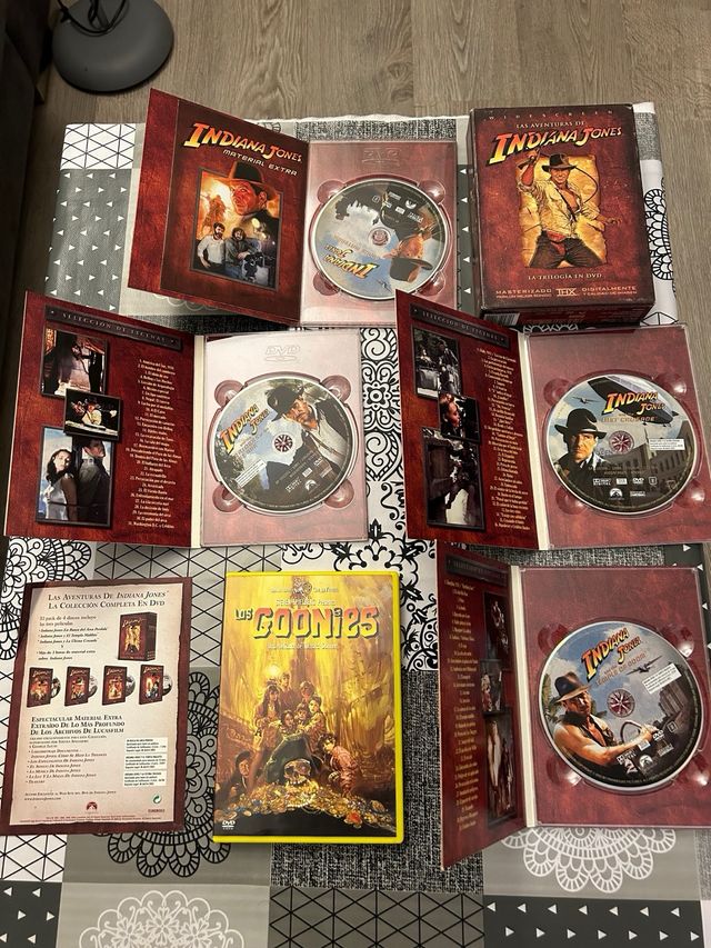 Indiana jones 4 pelicolas y los goonies