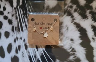 Collar estrellas plata