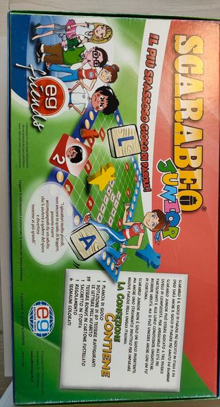 Gioco di società Scarabeo junior