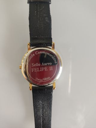 Reloj de pulsera sello aureo FelipeII