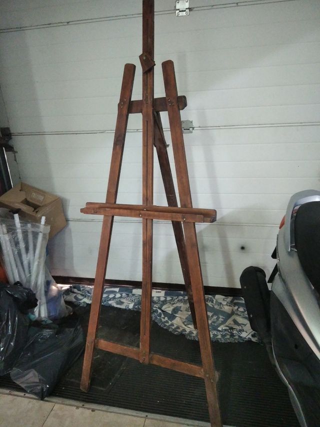 Caballete madera